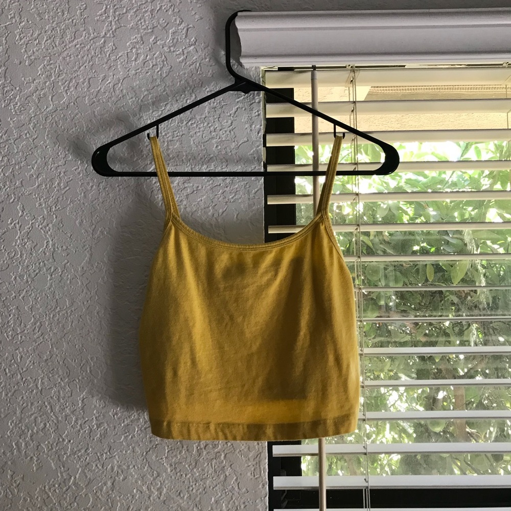 Yellow tank top